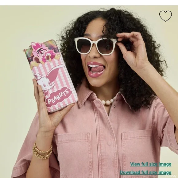 Loungefly Dumbo Exclusive Circus Tent Light Up Mini Backpack & Wallet - Picture 8 of 12